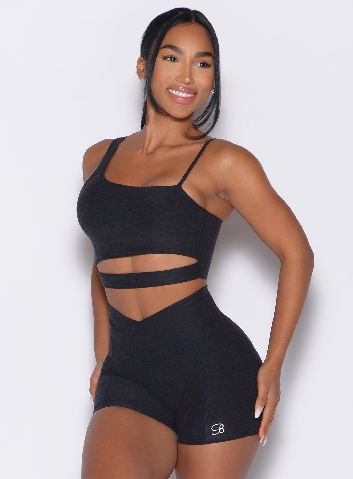Asymmetrical Slit Bra